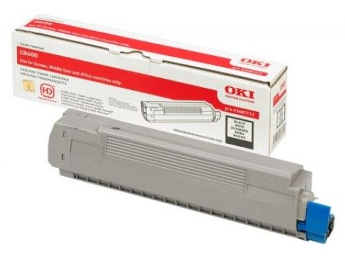 OKI Toner C-8600/8800 Preto , Oki , OKI43487712 , 5031713037743